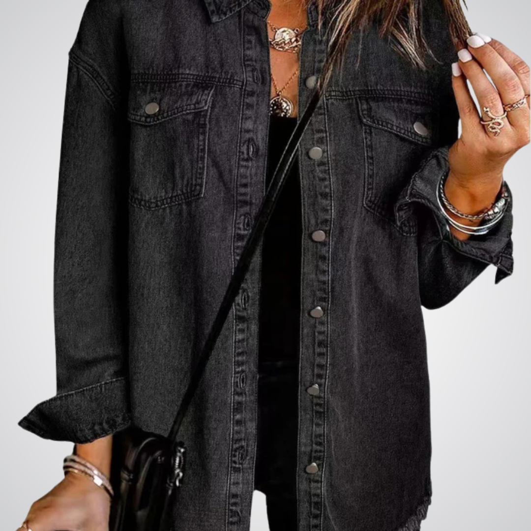 Mathilde™ – Veste en Jean Classique pour le Quotidien