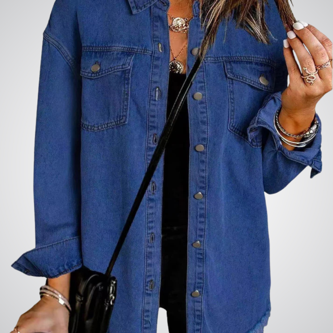 Mathilde™ – Veste en Jean Classique pour le Quotidien