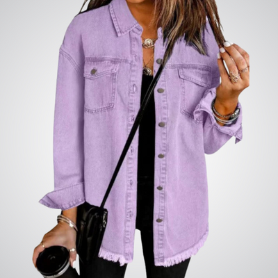 Mathilde™ – Veste en Jean Classique pour le Quotidien