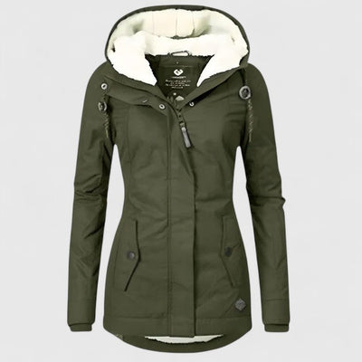Seravia™ - Veste d'hiver imperméable avec capuche