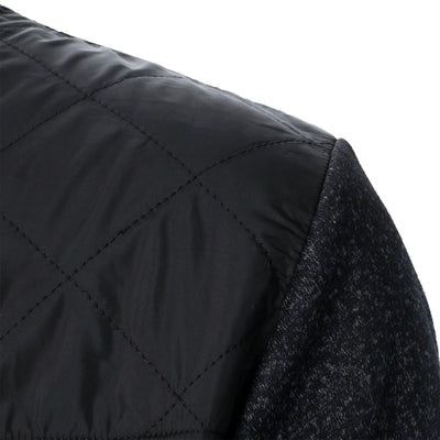 Henri – Manteau Tricoté à Rayures Élégant