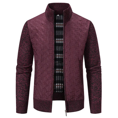 Julien - Manteau Tricoté Élégant Slim Fit