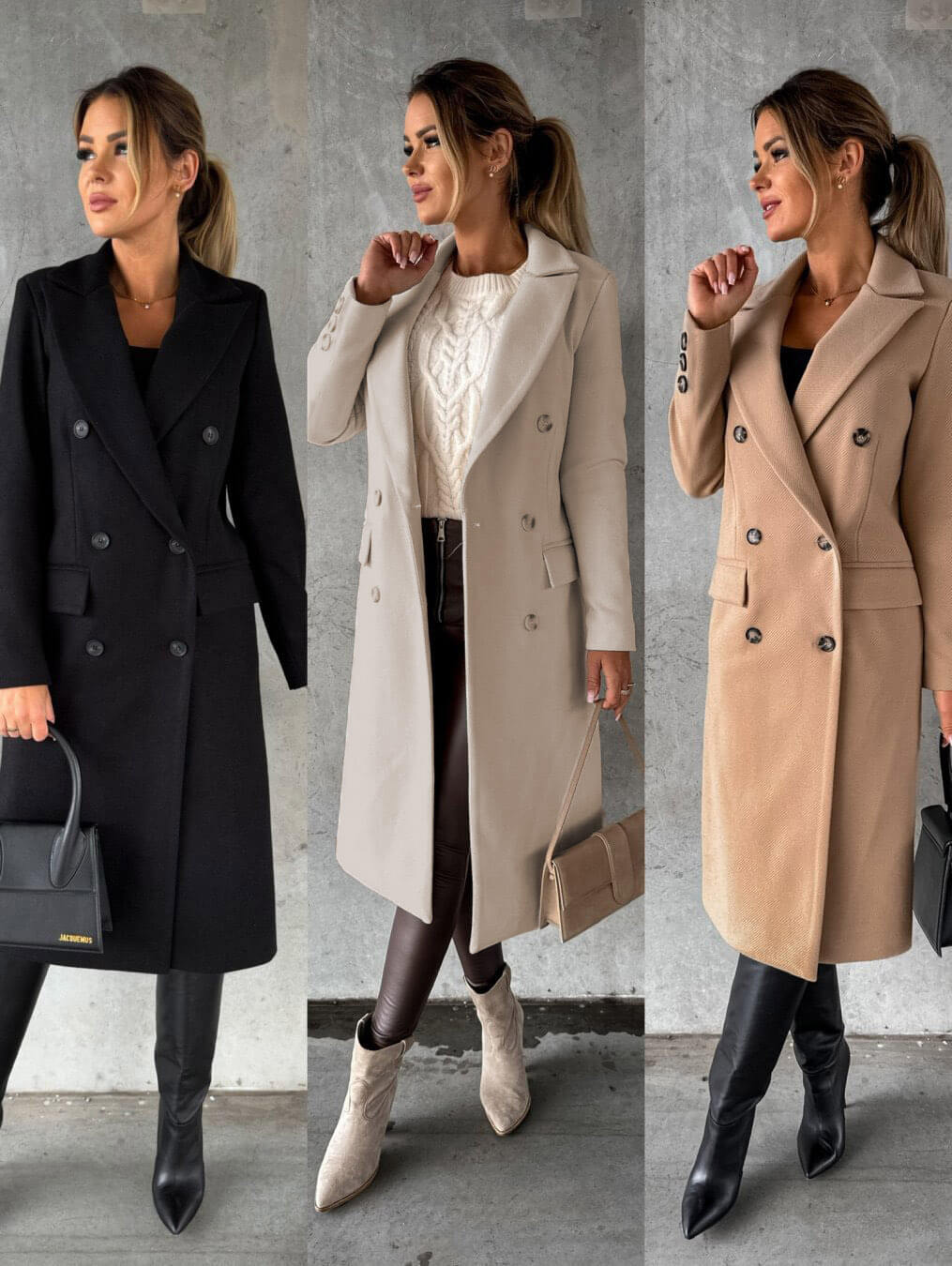 Laurianne | Manteau Chaud Réversible