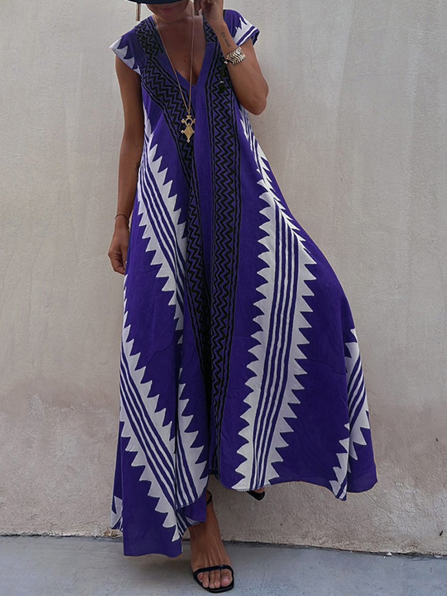 Élora | Robe fluide col en V