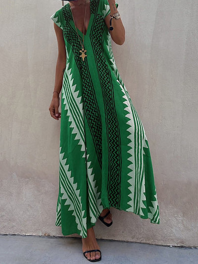 Élora | Robe fluide col en V