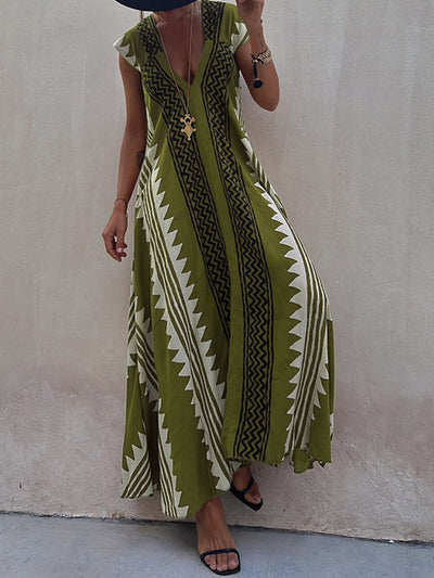 Élora | Robe fluide col en V