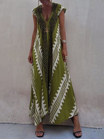 Élora | Robe fluide col en V